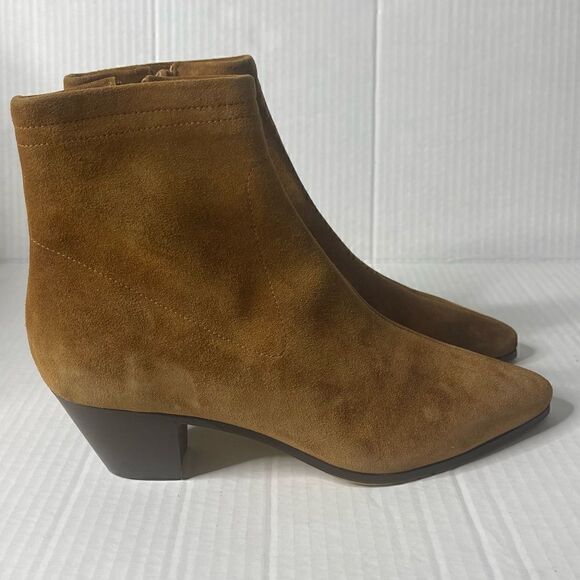 MAJE Flika Suede Ankle Boots - Tan New in box size 37 - Picture 5 of 12